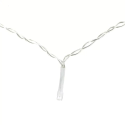 Lampki choinkowe sznur LED na 3 baterie AA, 100LED 10m Ciepłe